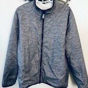 VS PINK reversible jacket gray
